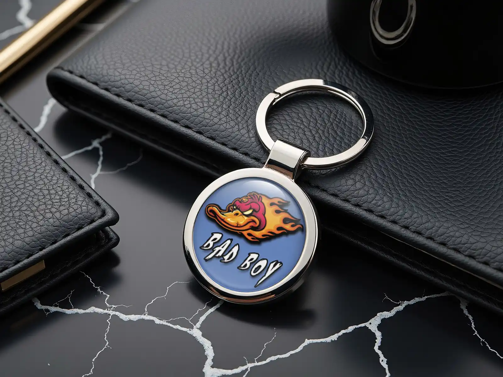 Mens Keyfob Alloy Premium Style